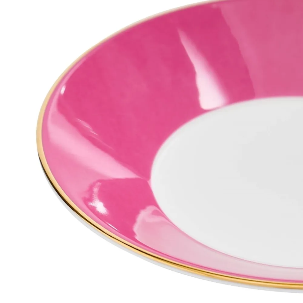 Wedgwood Wonderlust Pink Tonquin Teacup & Saucer- Teacups & Saucers