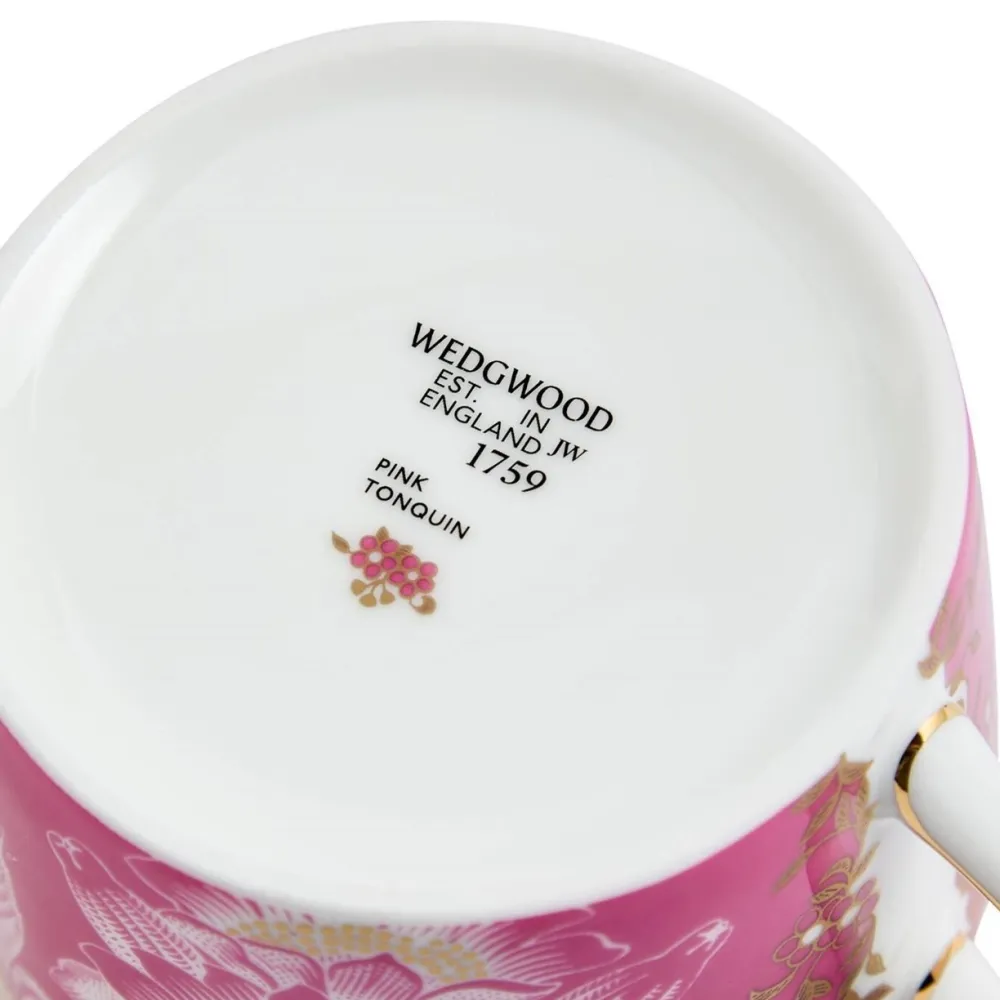 Wedgwood Wonderlust Pink Tonquin Teacup & Saucer- Teacups & Saucers
