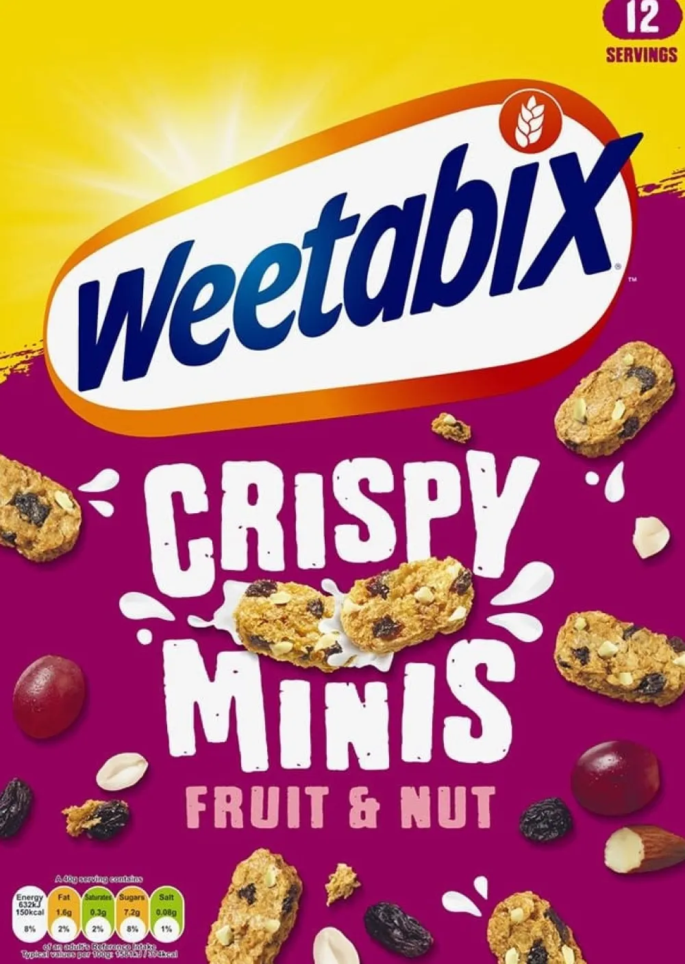 Weetabix Crispy Minis Fruit & Nut- Cereal & Oatmeal