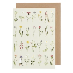 Wild Flowers Greeting Card- Greeting Cards