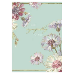 Wildflowers Sympathy Card- Greeting Cards