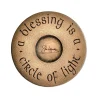 Wild Goose Studio A Blessing is a Circle of Light (Tabletop)- Home Accents|Wild Goose Bronzes
