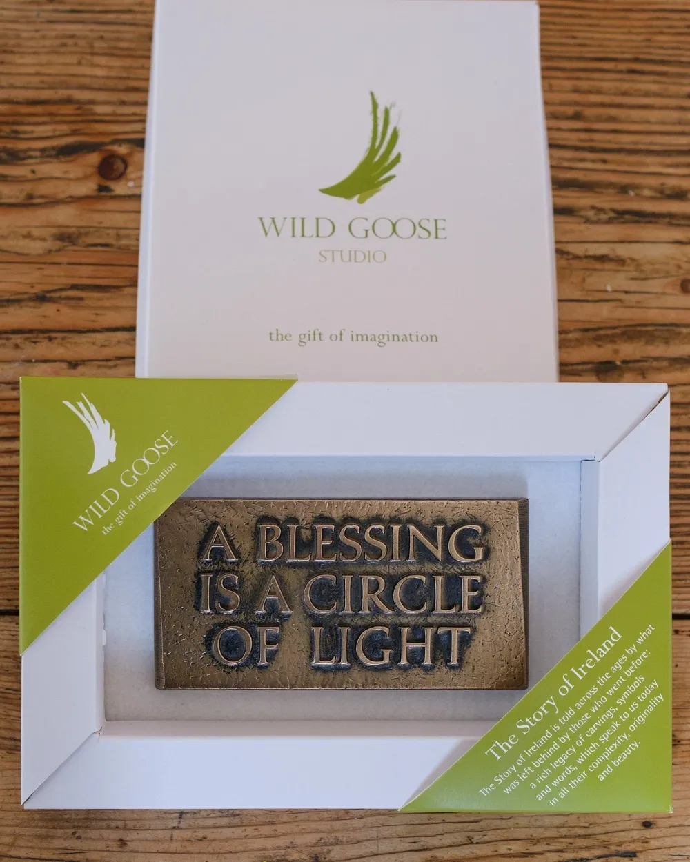 Wild Goose Studio A Blessing is a Circle of Light Plaque- Wall Decor|Home Accents