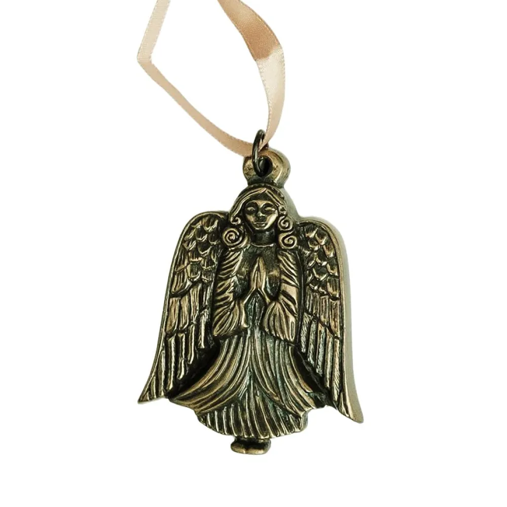 Wild Goose Studio Celtic Angel Ornament- Wild Goose Bronzes