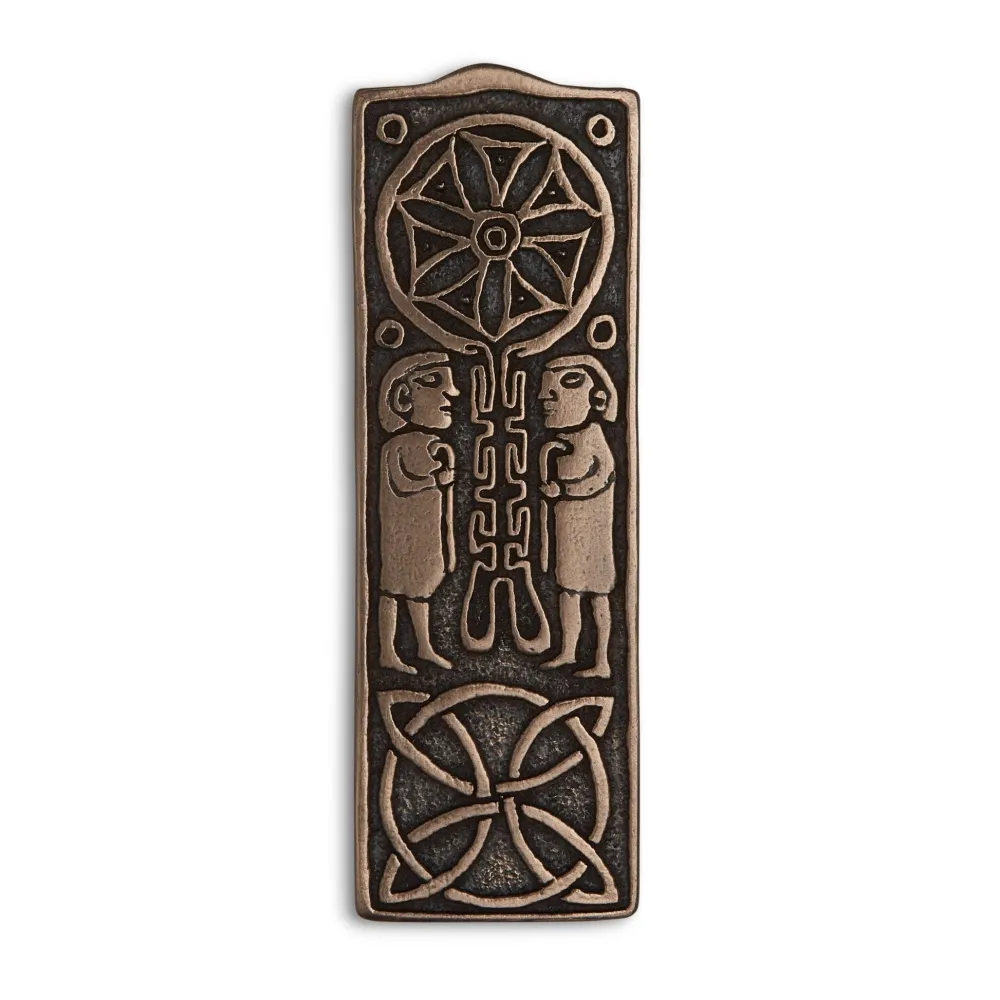 Wild Goose Studio Celtic Cross of Journeys & Meetings Plaque- Wall Decor|Wild Goose Bronzes