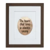 Wild Goose Studio The Heart That Loves is Always Young (Framed)- Wall Decor|Wild Goose Bronzes
