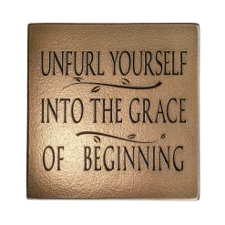 Wild Goose Studio Unfurl Yourself Plaque- Wall Decor|Wild Goose Bronzes