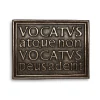 Wild Goose Studio Vocatus Atque Non Vocatus Deus Aderit Plaque- Wall Decor|Wild Goose Bronzes