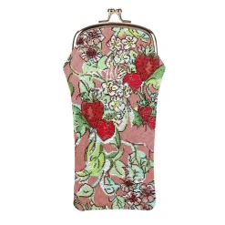 Wild Strawberry Glasses Pouch- Sunglasses & Cases