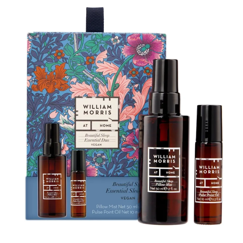 William Morris Beautiful Sleep Essential Sleep Duo- Bath Accessories|Home Fragrance