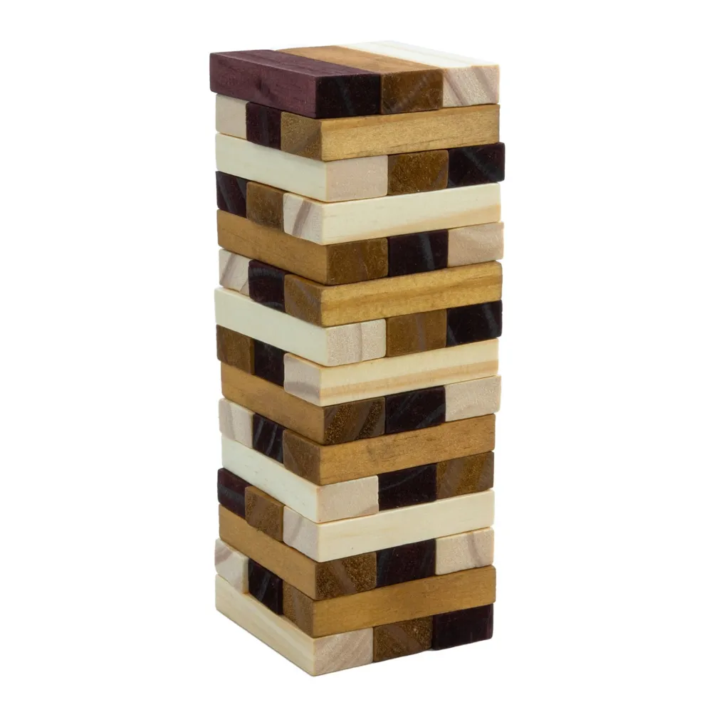 Wooden Jericho Toppling Tower- Toys