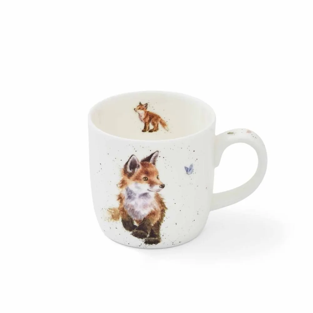 Wrendale Born to be Wild Fox Small Mug- Assorted Mugs