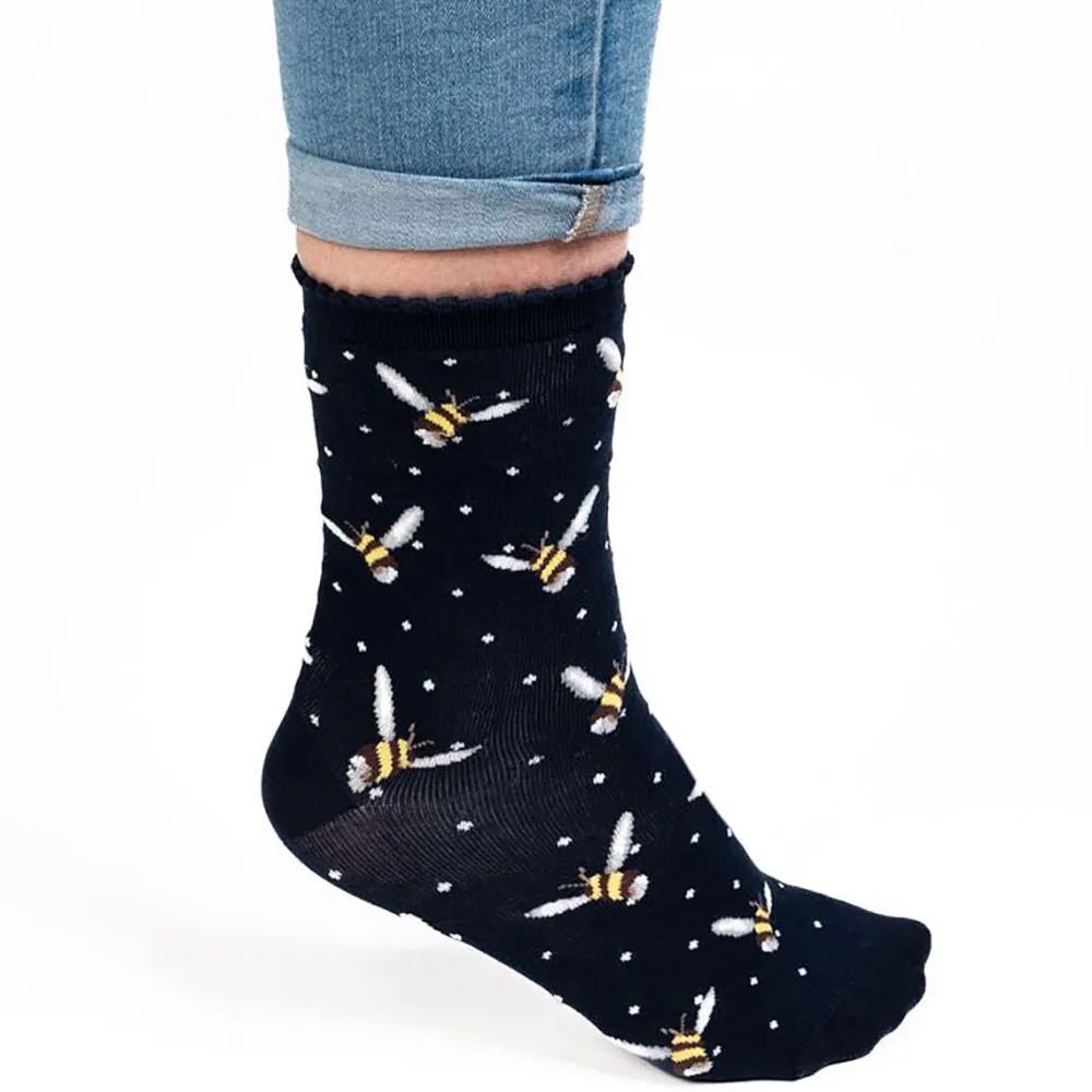 Wrendale 'Busy Bee' Bee Women's Socks- Socks