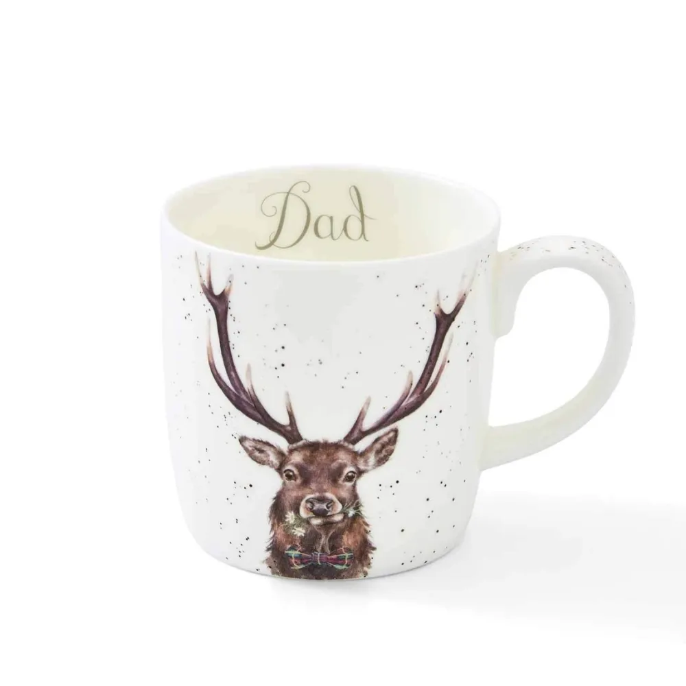 Wrendale Dad Stag Large Mug- Assorted Mugs