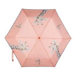 Wrendale Flowers Giraffe Umbrella- Rainwear & Umbrellas