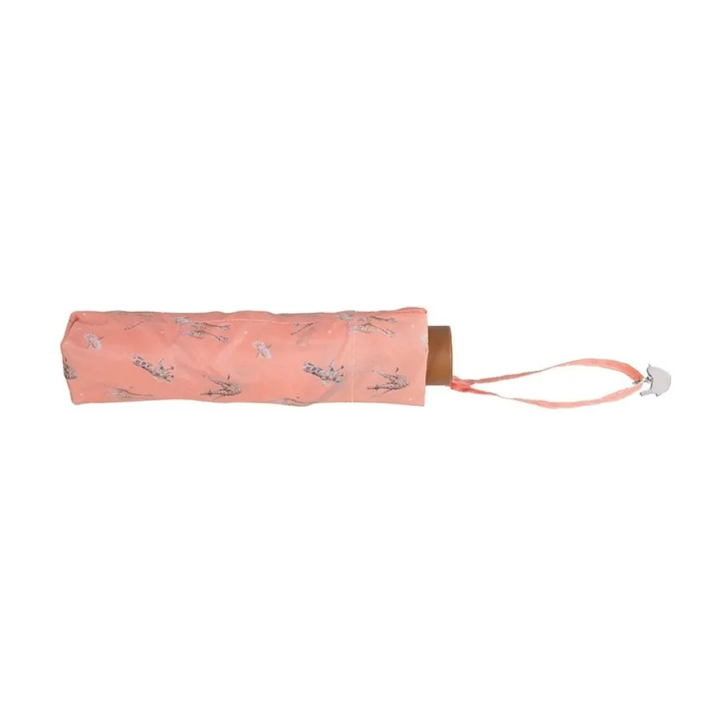 Wrendale Flowers Giraffe Umbrella- Rainwear & Umbrellas