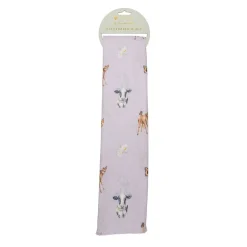 Wrendale 'Flutterly Fabulous' Cow Scarf- Scarves & Wraps