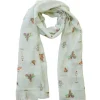 Wrendale Garden Friends Scarf- Scarves & Wraps