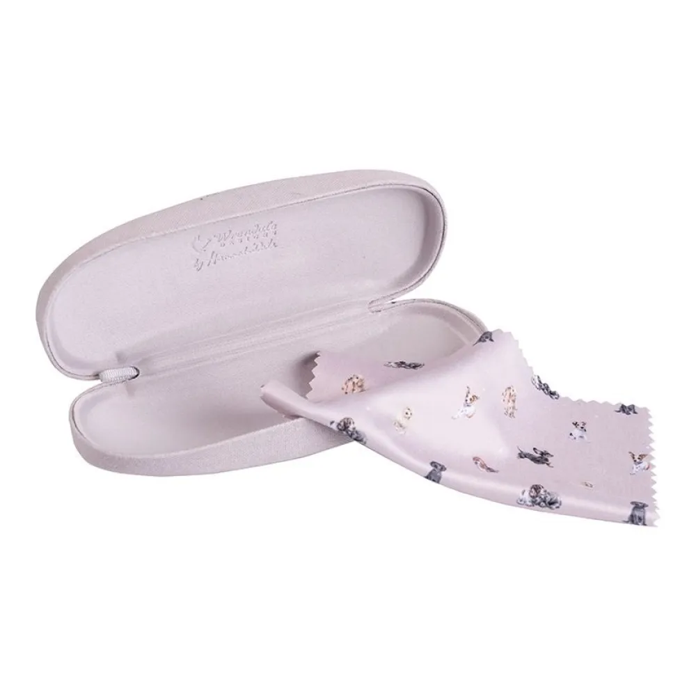 Wrendale Growing Old Together Dog Glasses Case- Sunglasses & Cases