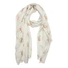 Wrendale 'Hare-brained' Hare Scarf- Scarves & Wraps