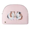 Wrendale Lettuce be Friends Large Guinea Pig Cosmetic Bag- Bath Accessories