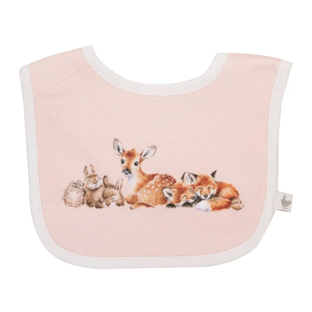 Wrendale 'Little Forest' Woodland Animal Little Wren Bib Gift Set- Childrenswear|Toys