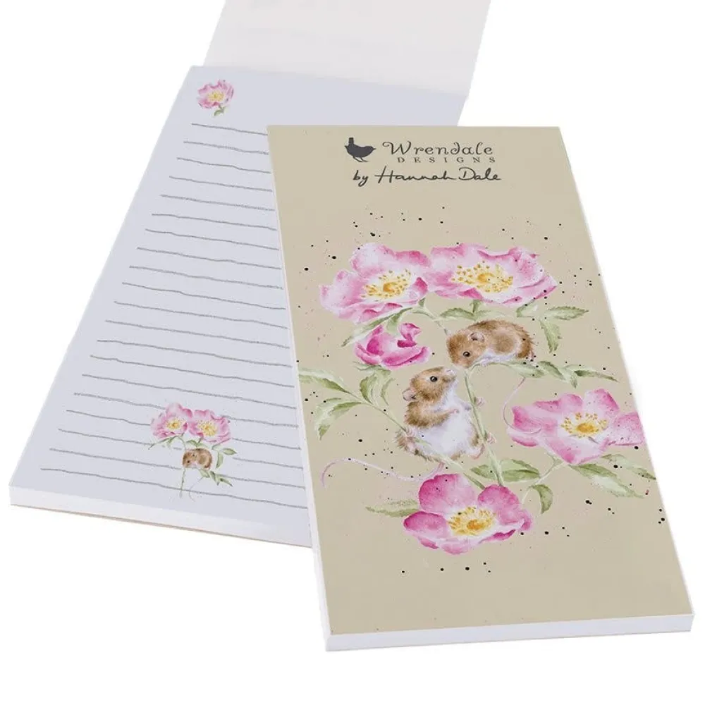 Wrendale Little Whispers Mouse Shopping Pad- Journals & Other Stationery