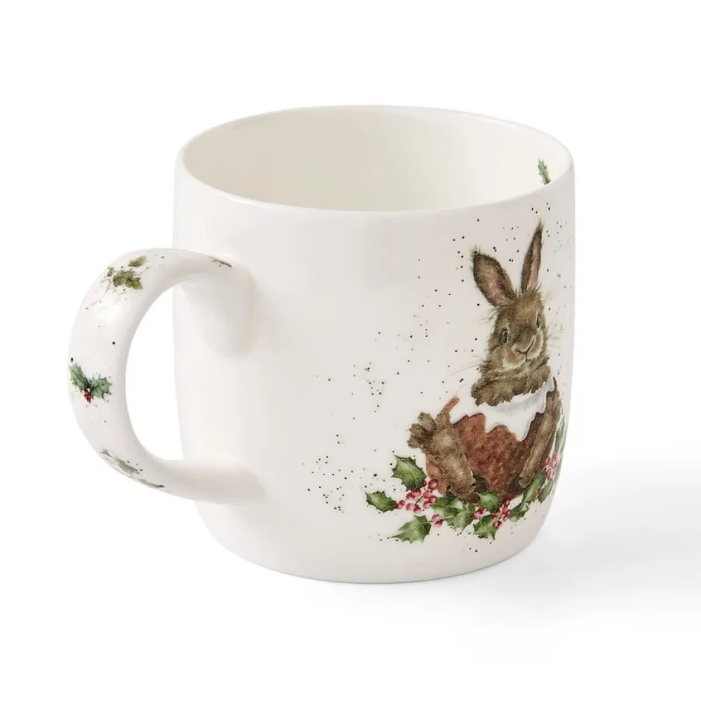 Wrendale Merry Little Christmas Bunny Small Mug- Assorted Mugs