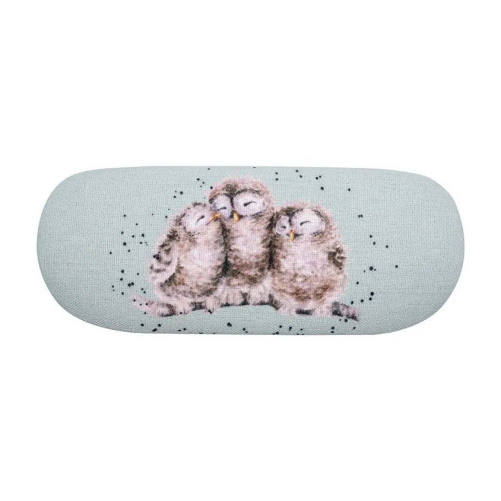 Wrendale Owlets Owl Glasses Case- Sunglasses & Cases