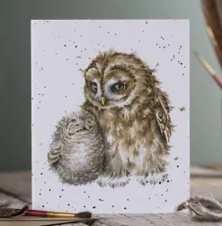 Wrendale 'Owl-Ways by Your Side' Greeting Card- Greeting Cards