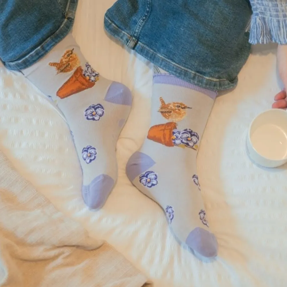 Wrendale 'Pottering About' Wren Women's Socks- Socks