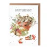 Wrendale 'Purrrfect Birthday' Cat & Mice Birthday Card- Greeting Cards