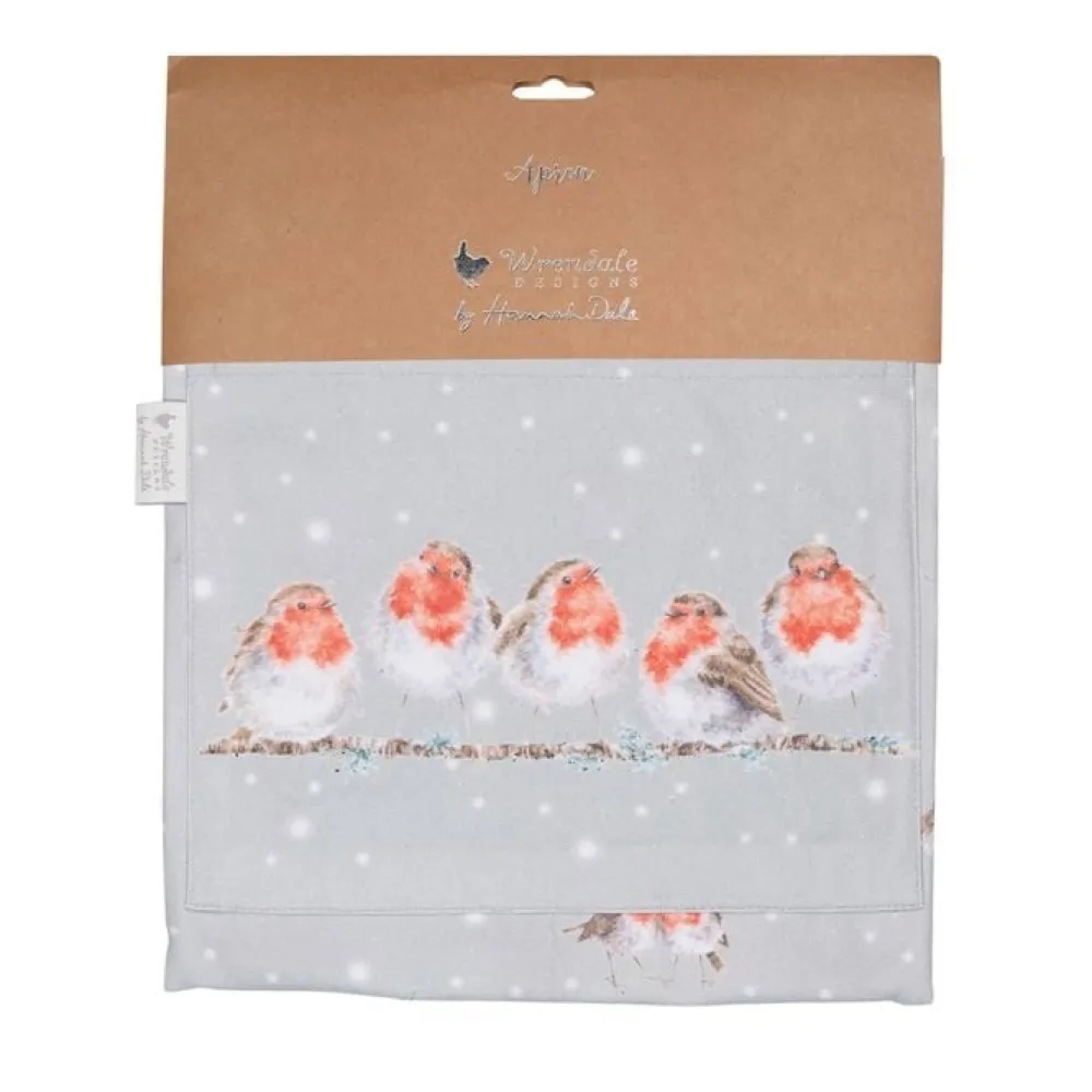 Wrendale 'Season's Tweetings' Robin Apron- Aprons