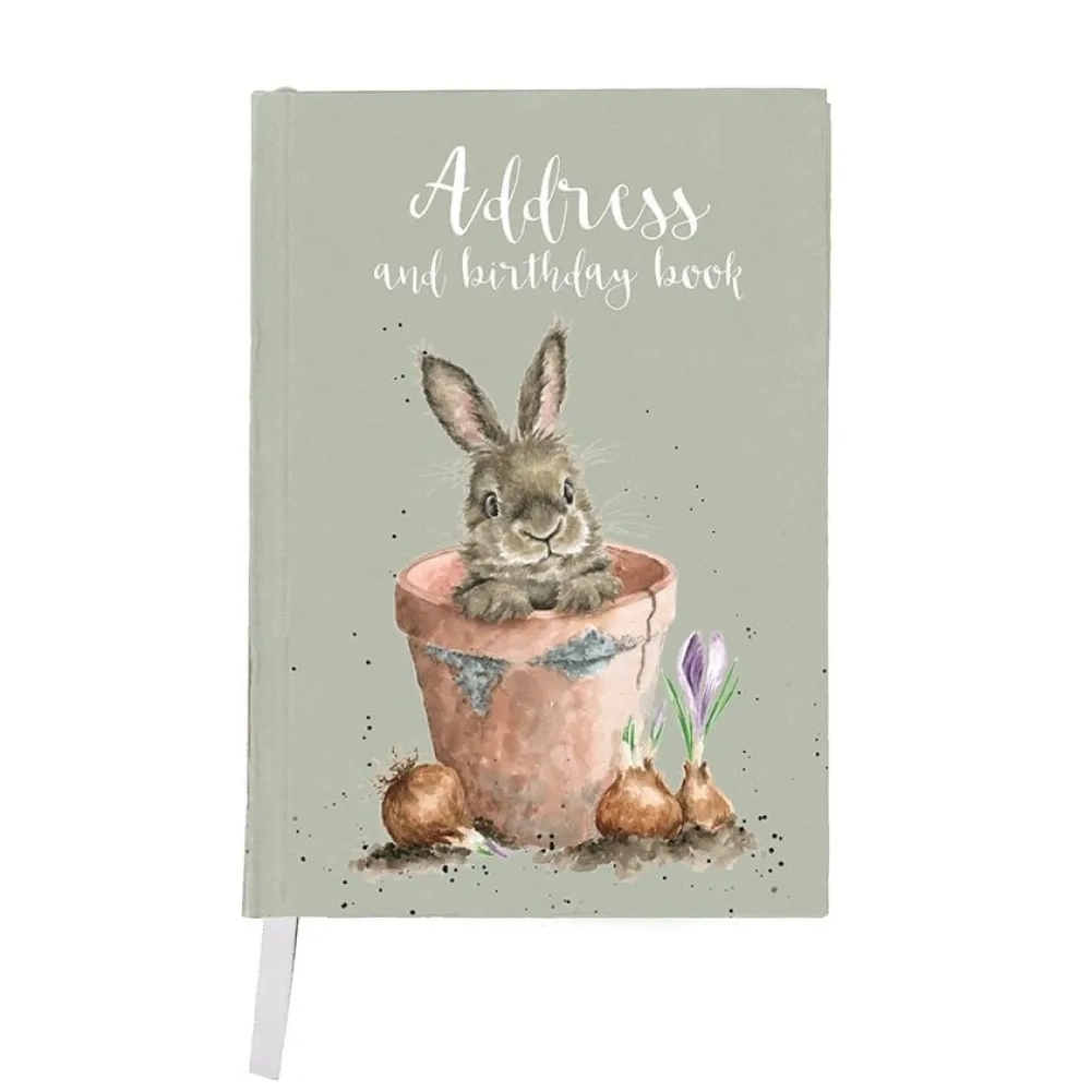 Wrendale The Flower Pot Address Book- Journals & Other Stationery