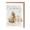 Wrendale 'The Happy-Bara' Capybara Birthday Card- Greeting Cards