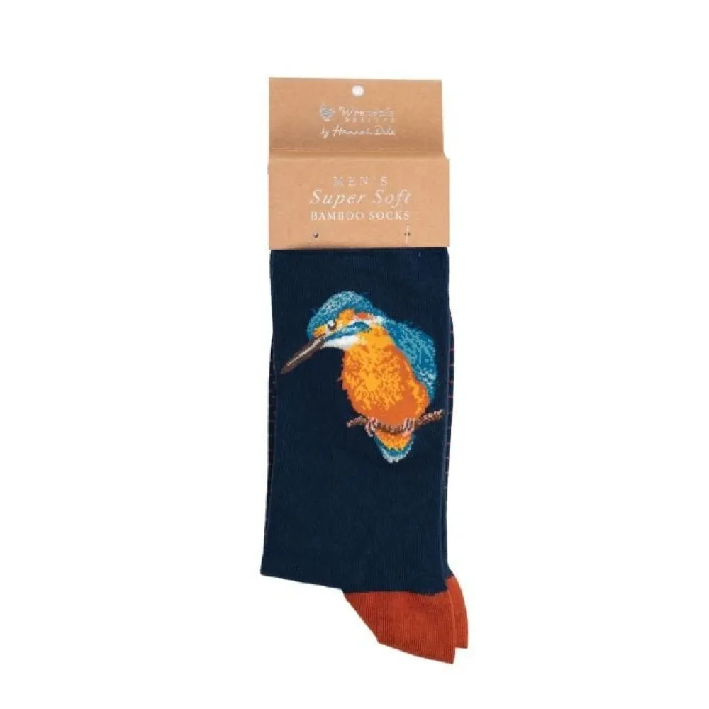 Wrendale 'The Kingfisher' Kingfisher Men's Socks- Socks