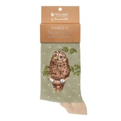 Wrendale 'Treetops' Owl Women's Socks- Socks