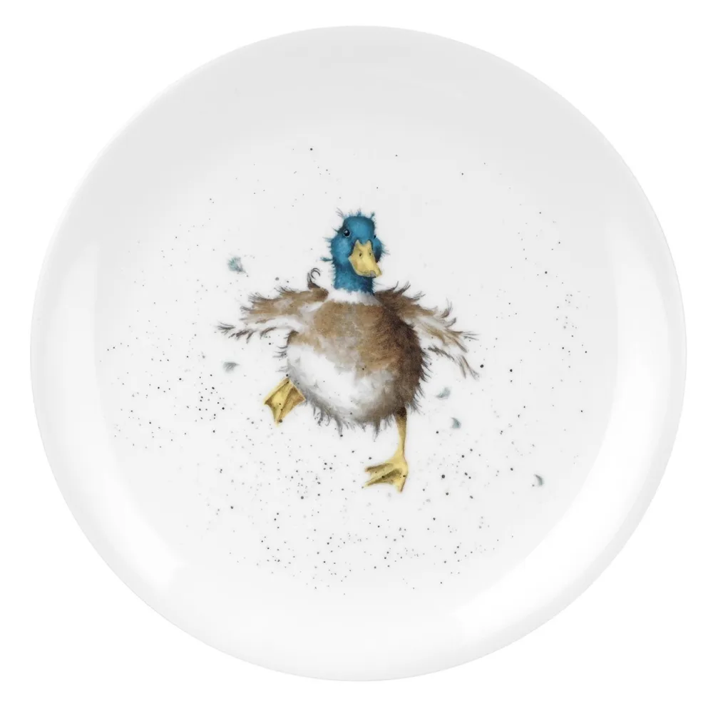 Wrendale Waddle Quack Coupe Plate- Tea Plates