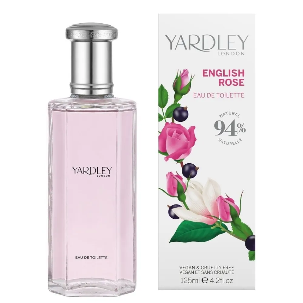 Yardley London English Rose Eau de Toilette 125ml-Women Women's Fragrance