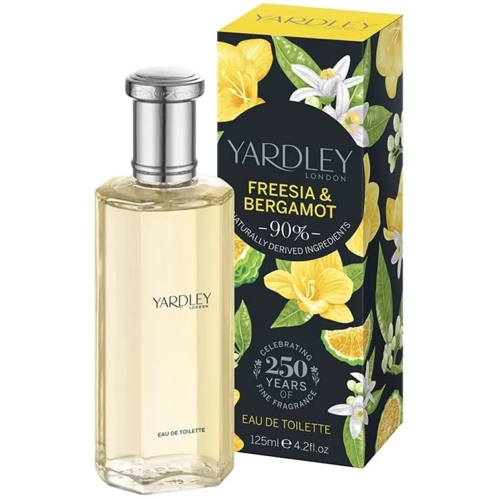 Yardley London Freesia & Bergamot EDT (125ml)-Women Women's Fragrance